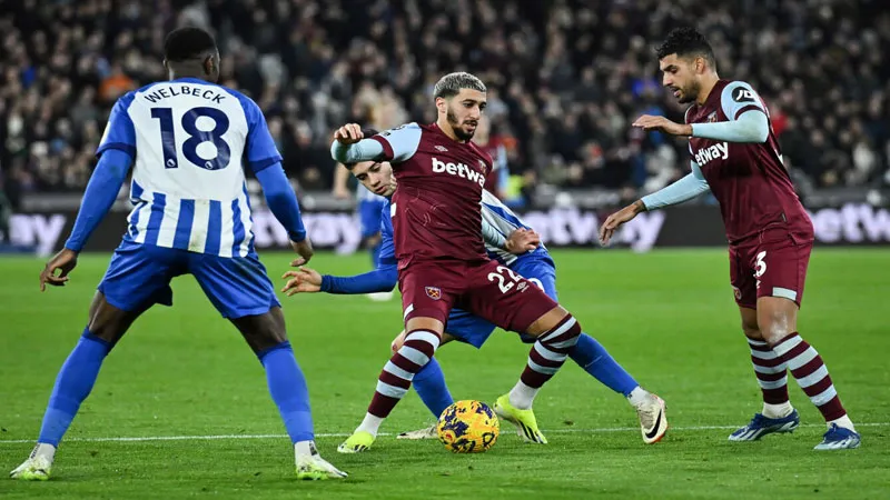 Soi kèo West Ham vs Brighton 22h00 ngày 21/12/2024 – Ngoại Hạng Anh